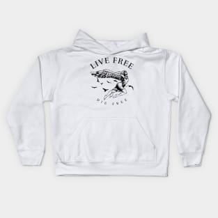 Live Free Design Kids Hoodie